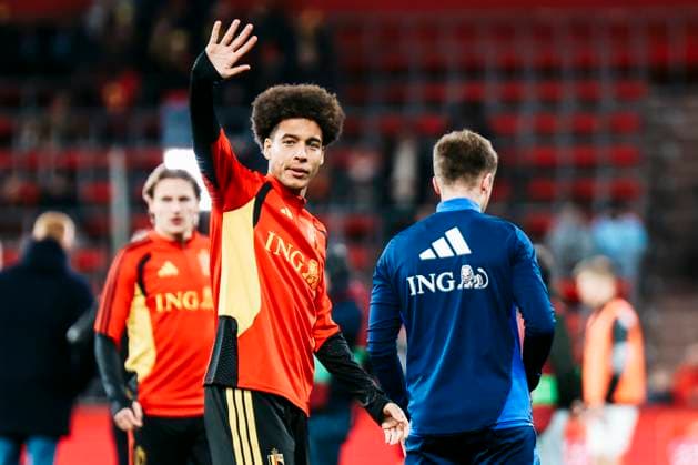 FIFA World Cup, WM, Weltmeisterschaft, Fussball UEFA Qualifiers: Belgien - Liechtenstein; 18.11.2025 Axel Witsel (Belgien, 6) FIFA World Cup UEFA Qualifiers: Belgien - Liechtenstein; Lüttich, Maurice Dufrasne Stadion, 18.11.2025 Copyright: xBEAUTIFULxSPORTS Freisenx