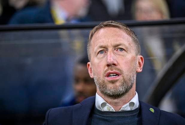 STOCKHOLM, SWEDEN 20251118 Sweden s national team, Nationalteam captain Graham Potter during Tuesday s World Cup qualifying match in group B between Sweden and Slovenia at Strawberry arena. STOCKHOLM SWEDEN x10050x