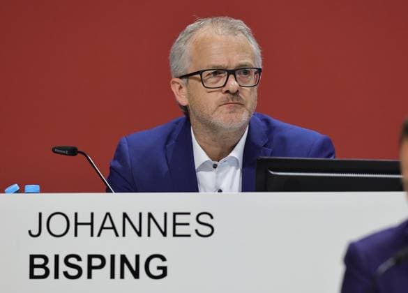 18.11.2025 - Fussball - Saison 2025 2026 - 2. Fussball - Bundesliga - Mitgliederversammlung Jahreshauptversammlung JHV 2025 - Sportfoto Zink DaMa - xdaxmax - Johannes Bisping (Aufsichtsratsmitglied 1. FC Nürnberg FCN ) nachdenklich