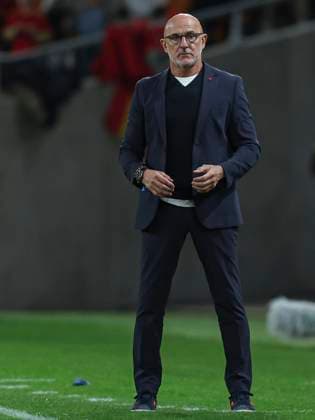 ESP: Spain a- Turkey. La Liga EA Sports. Date 6 Spain head coach Luis de la Fuente during the World Cup 2026 Qualifying match between Spain and Turkey played at La Cartuja Stadium on November 18, 2025 in Sevilla, Spain. kpng Copyright: xAntonioxPozox xPRESSINx AP_251118_SPA_TUR_013