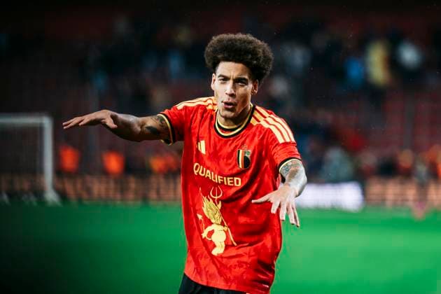 FIFA World Cup, WM, Weltmeisterschaft, Fussball UEFA Qualifiers: Belgien - Liechtenstein; 18.11.2025 Axel Witsel (Belgien, 6) nach dem Spiel FIFA World Cup UEFA Qualifiers: Belgien - Liechtenstein; Lüttich, Maurice Dufrasne Stadion, 18.11.2025 Copyright: xBEAUTIFULxSPORTS Freisenx