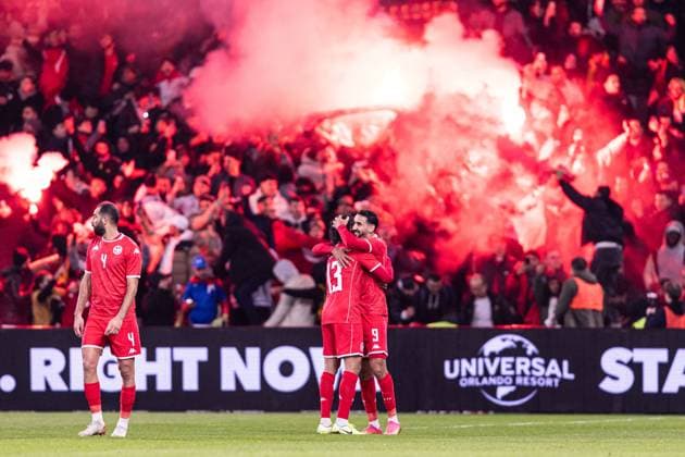November 17, 2025, Lille, Lille, France, France: The International Friendly, Länderspiel, Nationalmannschaft match between Brazil and Tunisia at Decathlon Arena on November 18, 2025, in Lille, France. ( PxImages) Lille France - ZUMAp175 20251117_zsa_p175_022 Copyright: xVictorxMonteirox