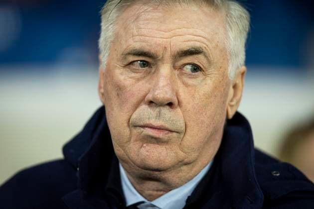 FOOTBALL: International Friendly, Länderspiel, Nationalmannschaft match between Brazil and Tunez at Stade Pierre-Mauroy on November 18, 2025 in Lille, France. Carlo Ancelotti (ITA) manager Brasil head coach  Copyright: xelyxandroxcegarrax