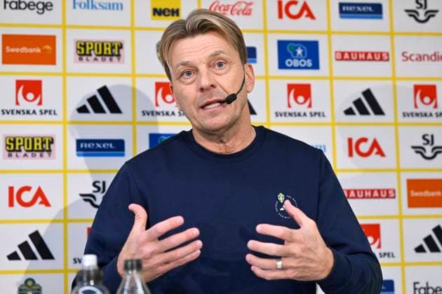 STOCKHOLM, SWEDEN 20251119 Women s national team, Nationalteam captain Tony Gustavsson presents the squad for the Nations League match against France. STOCKHOLM SWEDEN x10070x