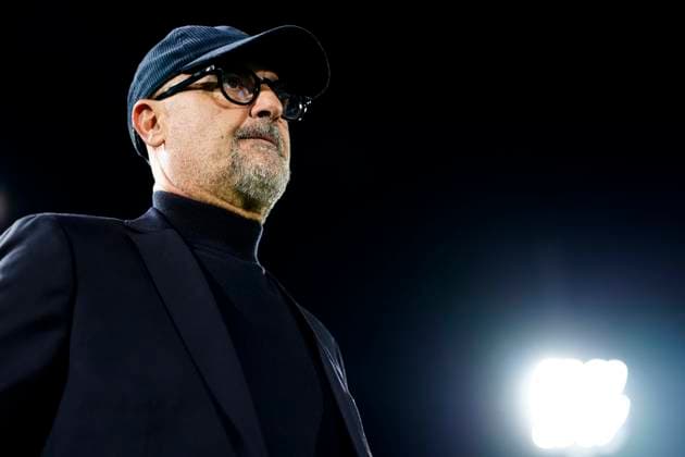 Juventus women head coach Massimiliano Canzi before the UEFA Women s Champions League soccer match between Juventus Women and OL Lyonnes at the Stadium Comunale Vittorio Pozzo La Marmora in Biella, north west Italy - Day 4 - November 19, 2025. - Soccer.  Copyright: xFabioxFerrari LaPressex