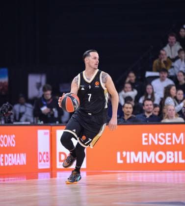BASKET BALL : LDLC ASVEL vs AS Monaco - Turkish Airlines Euroligue - LDLC ARENA venue - Decines - 19 11 2025 Thomas Heurtel from LDLC ASVEL during the Turkish Airlines Euroleague match between LDLC ASVEL and AS Monaco at the LDLC ARENA venue in Decines, France on November 19th 2025  Copyright: xCYRILxALISTERxLESTAGEx