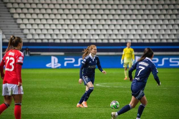 November 19, 2025, Paris, Å½Le-De-France, France: November 19, 2025, Paris, France: Women s Champions League, 4th matchday : Paris FC - Benfica : Paris FC claims their first victory in the 2026 UEFA Women s Champions League beating Benfica at Jean-Bouin (2-0). Maelline Mendy and Maelle Garbino scored for the team coached by Sandrine Soubeyrand. Paris France - ZUMAp284 20251119_zip_p284_056 Copyright: xMickaelxPintax