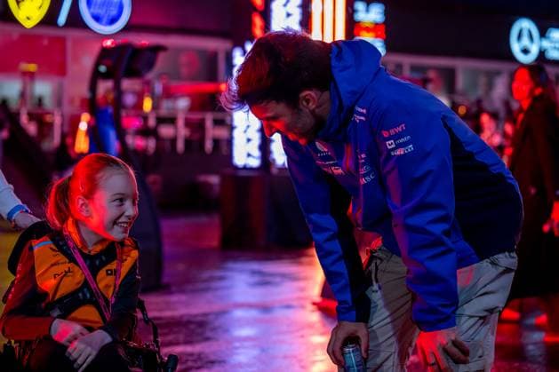 LAS VEGAS, UNITED STATES: Pierre Gasly, racing for the Alpine team during the 2025 Formula 1 Las Vegas Grand Prix at the Las Vegas Street Circuit in Las Vegas, United States