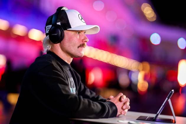F1 - LAS VEGAS GRAND PRIX 2025 BOTTAS Valtteri (fin), Mercedes AMG F1 Team Reserve Driver, action during the 2025 Formula 1 Las Vegas Grand Prix, 22th round of the 2025 FIA Formula One World Championship, WM, Weltmeisterschaft from November 21 to 23, 2025 on the Las Vegas Strip Circuit, in Paradise, Nevada, United States of America - ParadiseUnited States  Copyright: xDPPIx