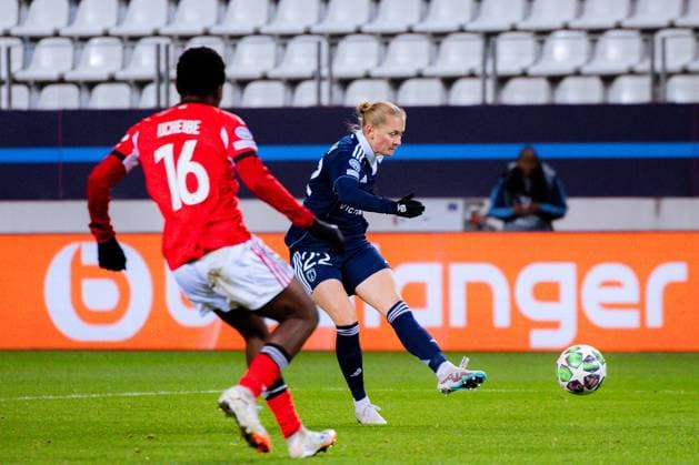 Nora Harnes Haheim of Paris FC in action during the UEFA Womens Champions League game between Paris FC and SL Benfica at Stade Jean Bouin in Paris, France. Copyright: xPaulinexFIGUETx xSPPx Sportspressphoto_SPR64115