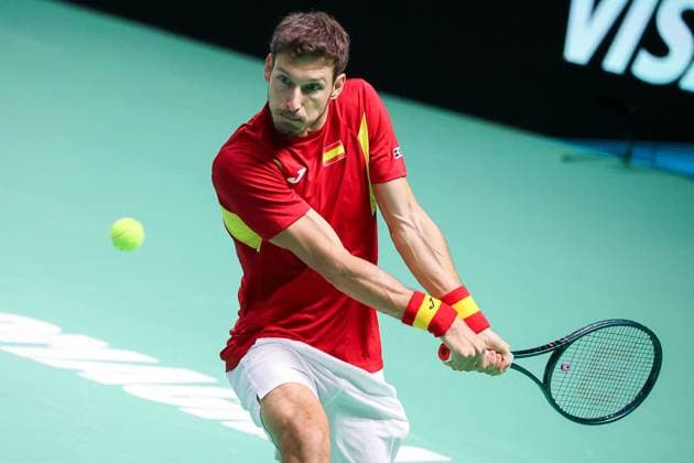 TENNIS - Internazionali di Tennis - Davis Cup - Final Eight Pablo CARRENO BUSTA (ESP) during Davis Cup - Final Eight, International Tennis match in Bologna, Italy, November 20 2025 Bologna Italy  Copyright: xIPAxSport ABACAx