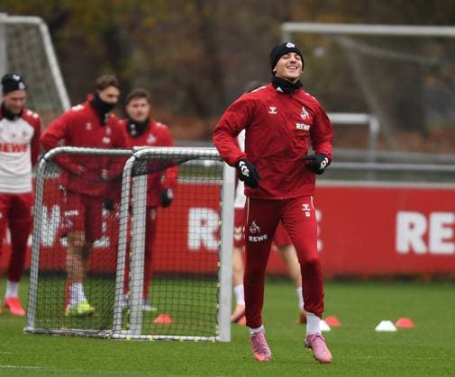 20.11.2025, xophax, Fussball 1.Bundesliga Saison 2025 2026 1.FC Köln Training Said El Mala( 1.FC Köln ) beim Training Leverkusen