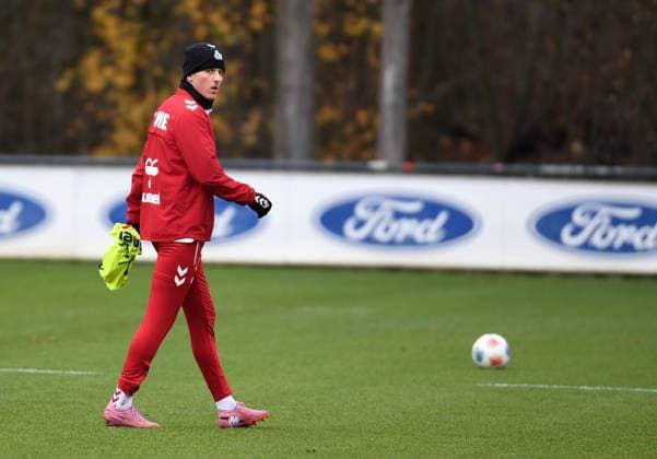 20.11.2025, xophax, Fussball 1.Bundesliga Saison 2025 2026 1.FC Köln Training Said El Mala( 1.FC Köln ) beim Training Leverkusen