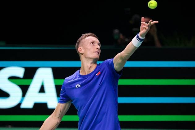 TENNIS - Internazionali di Tennis - Davis Cup - Final Eight Jiri LEHECKA (CZE) during Davis Cup - Final Eight, International Tennis match in Bologna, Italy, November 20 2025 Bologna Italy  Copyright: xIPAxSport ABACAx