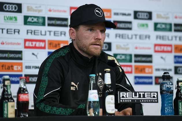 Vorstellung von Eugen Polanski als neuer Cheftrainer von Borussia Mönchengladbach am 20.11.2025 im Borussia-Park in Mönchengladbach Eugen Polanski ( Trainer Cheftrainer Mönchengladbach )