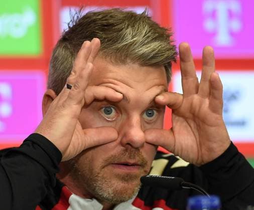 20.11.2025, xophax, Fussball 1.Bundesliga Saison 2025 2026 1.FC Köln Pressekonferenz Trainer Lukas Kwasniok ( 1.FC Koeln ) Köln *** 20 11 2025, xophax, Soccer 1 Bundesliga Season 2025 2026 1 FC Köln Press Conference Coach Lukas Kwasniok 1 FC Koeln Köln