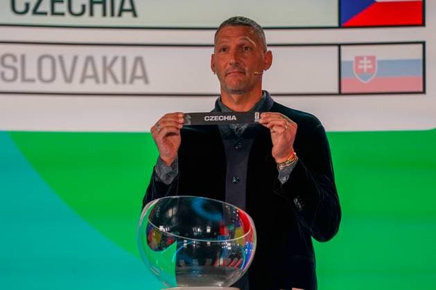 Fussball: FIFA WM-Qualifikation Europa 2025 26 Playoff-Auslosung Home of FIFA (Zürich, Schweiz): Marco Materazzi (FIFA Legende) zieht Czechia Copyright: xJOERANxSTEINSIEKx