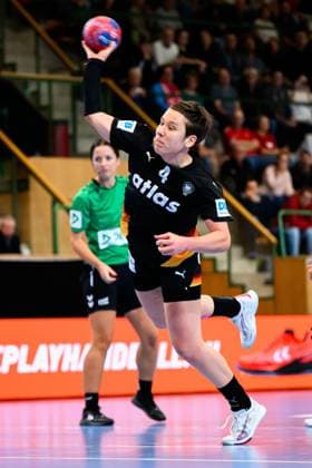 Handball, Frauen Laenderspiel - Schweiz - Deutschland Alina Grijseels (Deutschland) St. Gallen Kreuzbleiche Schweiz