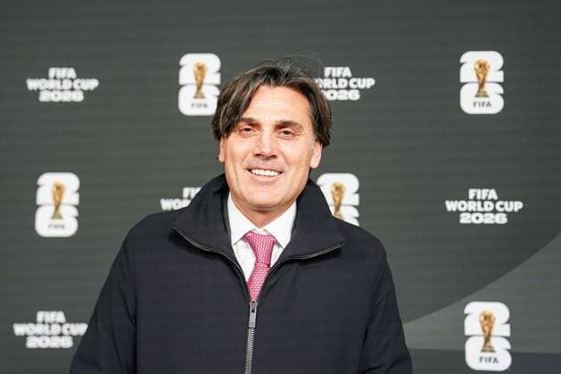 Fussball: FIFA WM-Qualifikation Europa 2025 26 Playoff-Auslosung Home of FIFA (Zürich, Schweiz): Vincenzo Montella (Nationaltrainer Türkei) Zürich Kanton Zürich Schweiz Copyright: xJOERANxSTEINSIEKx