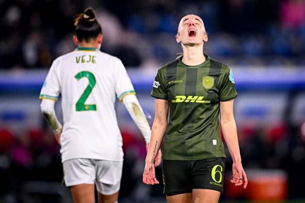 OH Leuven v AS Roma - UEFA Women s Champions League LEUVEN, BELGIUM - NOVEMBER 20 : Mertens Zenia midfielder of OH Leuven during the UEFA Women s Champions League 2025 26 League Phase MD4 match between OH Leuven and AS Roma on November 20, 2025 in Leuven, Belgium, 20 11 2025  Copyright: xTomasxSiskx