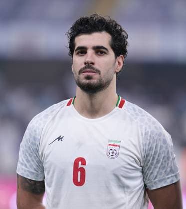 18 November 2025 : Saeid Ezatolahi of Iran national team, Nationalteam , head and shoulders, headshot during the FIFA football friendly international soccer match between Uzbekistan National team and Iran national team at Al Maktoum Stadium stadium, Dubai city.UAE Uzbekistan National team v Iran national team, pre World Cup 2026 Copyright: xSebastianxFrejx