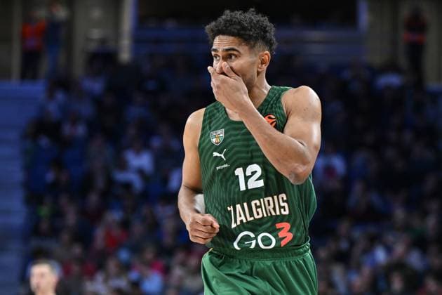 Real Madrid Vs Zalgiris Kaunas in Madrid, Spain - 20 Nov 2025 Maodo Lo of Zalgiris Kaunas in action during the EuroLeague match between Real Madrid and Zalgiris Kaunas at Movistar Arena. Final score; Real Madrid 100-99 Zalgiris Kaunas Madrid Spain Copyright: xAtilanoxGarciax xSOPAxImagesx photo01061