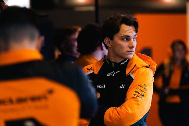 F1 - LAS VEGAS GRAND PRIX 2025 PIASTRI Oscar (aus), McLaren F1 Team MCL39, portrait during the 2025 Formula 1 Las Vegas Grand Prix, 22th round of the 2025 FIA Formula One World Championship, WM, Weltmeisterschaft from November 21 to 23, 2025 on the Las Vegas Strip Circuit, in Paradise, Nevada, United States of America -  Copyright: xJoaoxFilipex