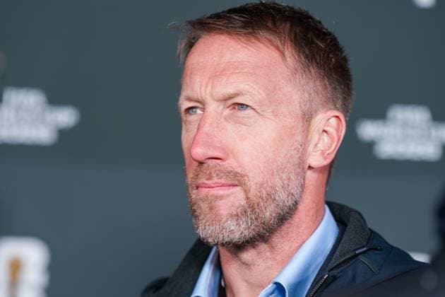 Fussball: FIFA WM-Qualifikation Europa 2025 26 Playoff-Auslosung Home of FIFA (Zürich, Schweiz): Graham Potter - Nationaltrainer Schweden Zürich Kanton Zürich Schweiz Copyright: xJOERANxSTEINSIEKx