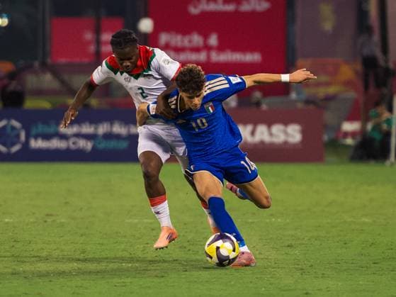 November 21, Aspire Zone, Doha Qatar- FIFA U17, U 17 World Cup game between ITALY VS BURKINA FASO (Photo by Samuel Ameyaw Yeboah)
