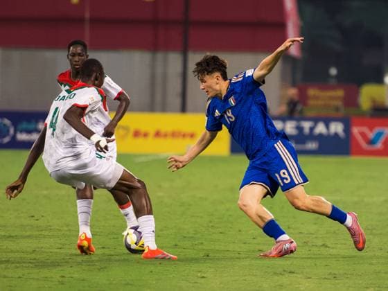 November 21, Aspire Zone, Doha Qatar- FIFA U17, U 17 World Cup game between ITALY VS BURKINA FASO (Photo by Samuel Ameyaw Yeboah)