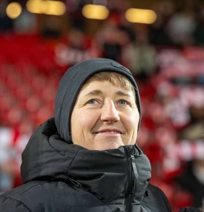 Fußball, Frauen, Saison 2025 2026, Google Pixel Frauen-Bundesliga (11. Spieltag), 1. FC Union Berlin - Hamburger SV, Trainerin Ailien Poese (1. Frauen 1. FC Union), 21.11. 2025, Copyright: xMatthiasxKochx
