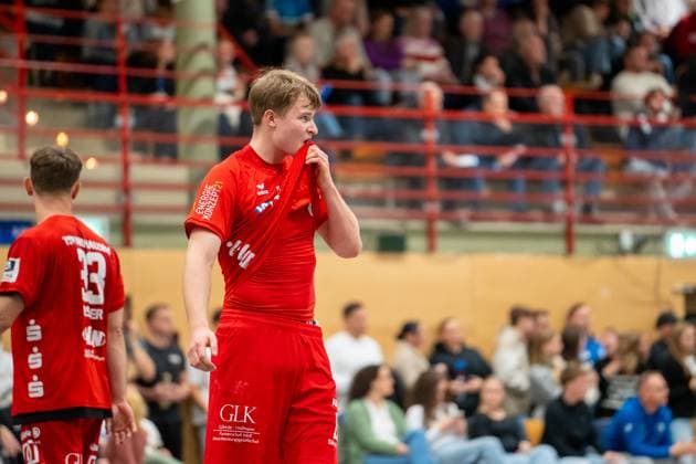Handball I Herren I Saison 2025-2026 I 3. Liga I 12. Spieltag I TV Bittenfeld 2 - TSV Neuhausen Filder 1898 I 21.11.2025 Linus Schmid (19, TSV Neuhausen) Waiblingen Gemeindehalle Bittenfeld Baden-Württemberg Deutschland Copyright: xLobeca MaxxPetershansx