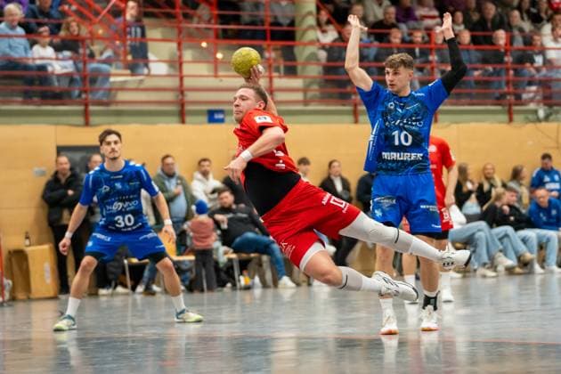 Handball I Herren I Saison 2025-2026 I 3. Liga I 12. Spieltag I TV Bittenfeld 2 - TSV Neuhausen Filder 1898 I 21.11.2025 Simon Kosak (56, TSV Neuhausen) Waiblingen Gemeindehalle Bittenfeld Baden-Württemberg Deutschland Copyright: xLobeca MaxxPetershansx