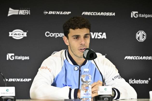 Davis Cup Finale 2025 Bologne - Davis Cup Finale 2025 Bologne - 21 11 2025 - Cerundolo equipe Argentine Bologne  Copyright: xChryslenexCaillaud Pznewsx