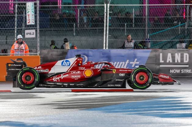 Charles Leclerc (Scuderia Ferrari HP 16), Grosser Preis von Las Vegas, Motorsport, Herren, Formel 1, 3. Freies Training, 21.11.2025 Las Vegas Nevada USA