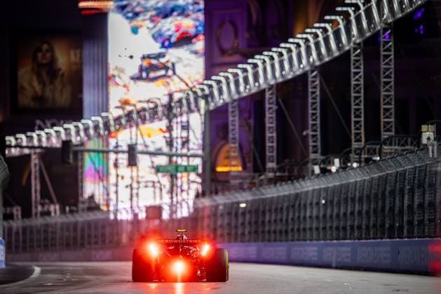 F1 - LAS VEGAS GRAND PRIX 2025 12 KIMI ANTONELLI Andrea (ita), Mercedes AMG F1 Team W16, action during the 2025 Formula 1 Las Vegas Grand Prix, 22th round of the 2025 FIA Formula One World Championship, WM, Weltmeisterschaft from November 21 to 23, 2025 on the Las Vegas Strip Circuit, in Paradise, Nevada, United States of America - ParadiseUnited States  Copyright: xAndrÃ xFerreirax