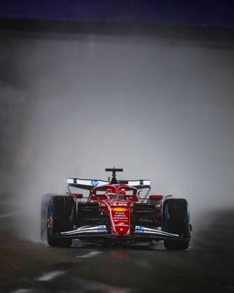 F1 - LAS VEGAS GRAND PRIX 2025 16 LECLERC Charles (mco), Scuderia Ferrari SF-25, action during the 2025 Formula 1 Las Vegas Grand Prix, 22th round of the 2025 FIA Formula One World Championship, WM, Weltmeisterschaft from November 21 to 23, 2025 on the Las Vegas Strip Circuit, in Paradise, Nevada, United States of America - ParadiseUnited States  Copyright: xJoaoxFilipex