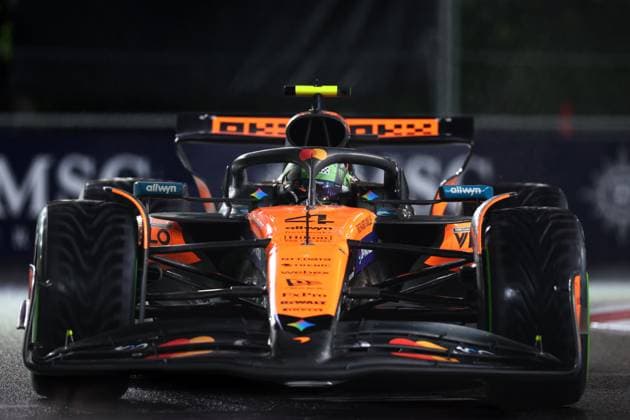 Formula 1 Las Vegas Grand Prix 2025 Lando Norris of McLaren during the Formula 1 Heineken Las Vegas Grand Prix 2025 at the Las Vegas Strip Circuit, Nevada, United States on 21 November 2025 Credit: Shaun Brooks Every Second Media Editorial use only. All images are copyright Every Second Media Limited. No images may be reproduced without prior permission. Copyright: xIMAGO EveryxSecondxMediax ESM-1644-0046 ShaunxBrooksx xEveryxSecondxMediax