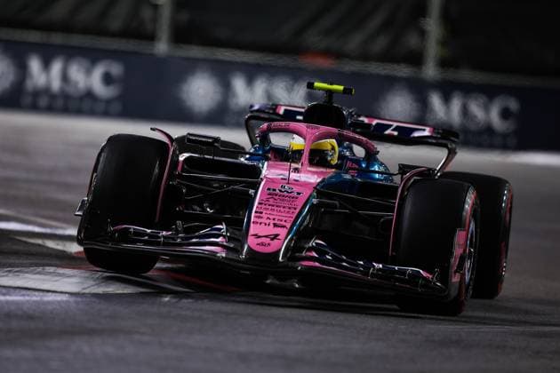F1 - LAS VEGAS GRAND PRIX 2025 43 COLAPINTO Franco (arg), Alpine F1 Team A525, action during the 2025 Formula 1 Las Vegas Grand Prix, 22th round of the 2025 FIA Formula One World Championship, WM, Weltmeisterschaft from November 21 to 23, 2025 on the Las Vegas Strip Circuit, in Paradise, Nevada, United States of America - ParadiseUnited States  Copyright: xEricxAlonsox