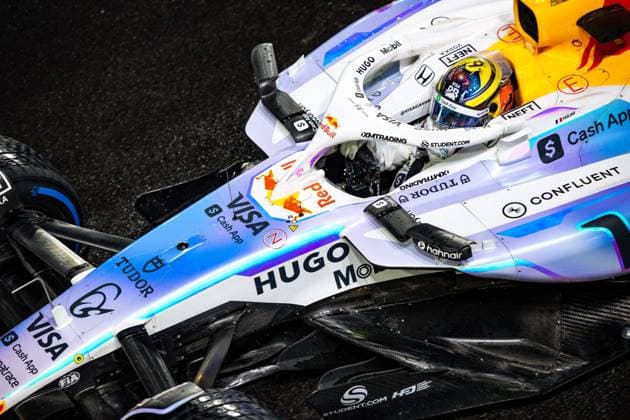 F1 - LAS VEGAS GRAND PRIX 2025 06 HADJAR Isack (fra), Visa Cash App RB F1 Team VCARB02, action during the 2025 Formula 1 Las Vegas Grand Prix, 22th round of the 2025 FIA Formula One World Championship, WM, Weltmeisterschaft from November 21 to 23, 2025 on the Las Vegas Strip Circuit, in Paradise, Nevada, United States of America - ParadiseUnited States  Copyright: xAndrÃ xFerreirax