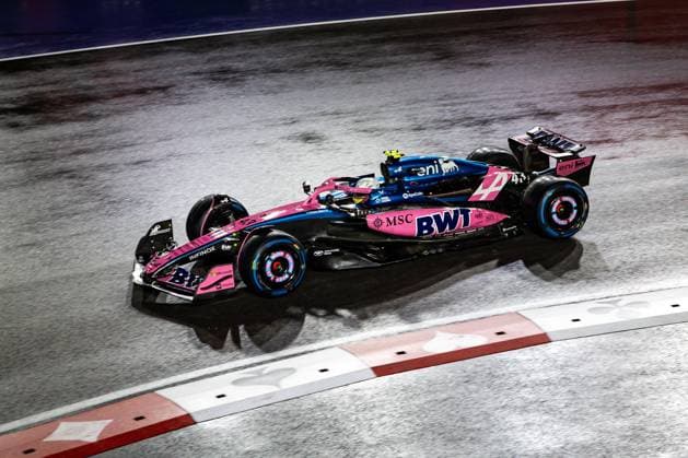 F1 - LAS VEGAS GRAND PRIX 2025 43 COLAPINTO Franco (arg), Alpine F1 Team A525, action during the 2025 Formula 1 Las Vegas Grand Prix, 22th round of the 2025 FIA Formula One World Championship, WM, Weltmeisterschaft from November 21 to 23, 2025 on the Las Vegas Strip Circuit, in Paradise, Nevada, United States of America - ParadiseUnited States  Copyright: xAndrÃ xFerreirax
