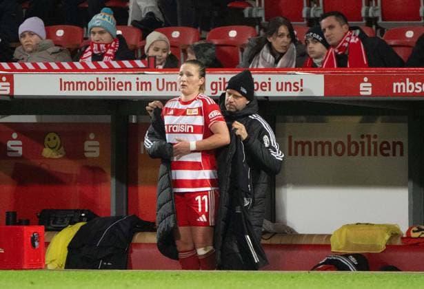 Fußball, Frauen, Saison 2025 2026, Google Pixel Frauen-Bundesliga (11. Spieltag), 1. FC Union Berlin - Hamburger SV (1:1), Dina Orschmann (1. Frauen 1. FC Union), 21.11. 2025, Copyright: xMatthiasxKochx