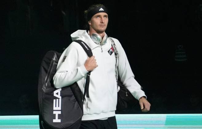 TENNIS - DAVIS CUP 2025 - FINAL 8 22 11 2025 Laurent Lairys MAXPPP - Alexander Zverev of Germany during Davis Cup 2025, Final 8, Tennis event on 22November 2025 in Bologna, Italy - Photo Laurent Lairys
