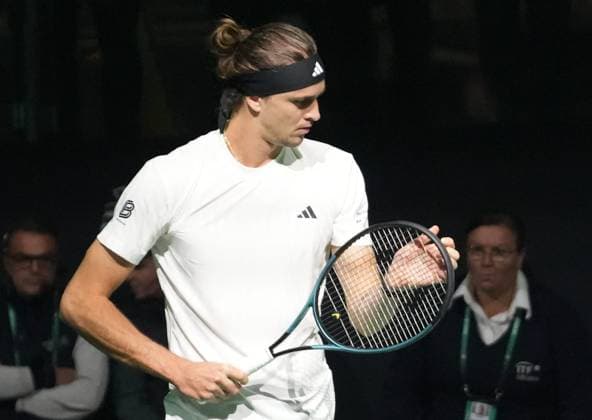 TENNIS - DAVIS CUP 2025 - FINAL 8 22 11 2025 Laurent Lairys MAXPPP - Alexander Zverev of Germany during Davis Cup 2025, Final 8, Tennis event on 22November 2025 in Bologna, Italy - Photo Laurent Lairys