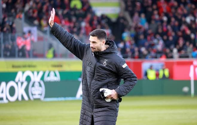 22.11.25 1. FC Heidenheim - Borussia Mönchengladbach Deutschland, Heidenheim, 22.11.2025, Fussball, Bundesliga, Saison 2025 2026, 1. FC Heidenheim - Borussia Mönchengladbach: Tim Kleindienst (Borussia Mönchengladbach).