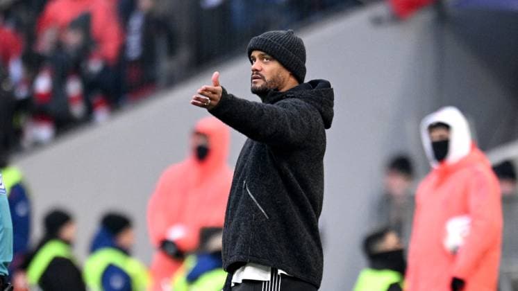 Fussball 1. Bundesliga Saison 2025 2026 11. Spieltag FC Bayern Muenchen - SC Freiburg 22.11.2025 Trainer Vincent Kompany (FC Bayern Muenchen)