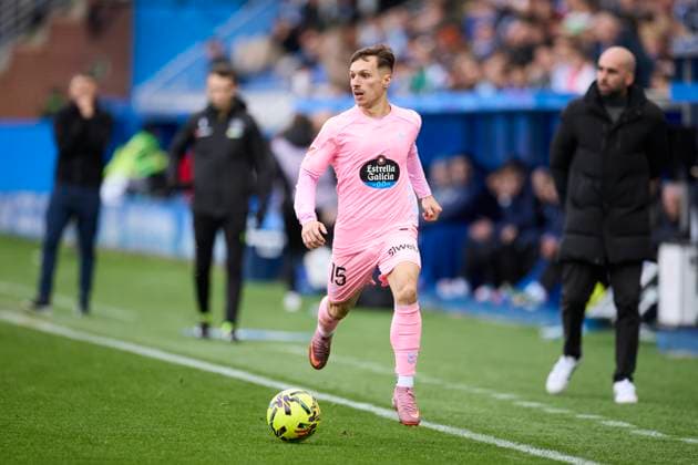 Deportivo Alaves v RC Celta de Vigo - LaLiga EA Sports Bryan Zaragoza of RC Celta de Vigo in action during the LaLiga EA Sports match between Deportivo Alaves and RC Celta de Vigo at Mendizorrotza on November 22, 2025, in Vitoria, Spain. Vitoria Mendizorrotza Basque Country Spain RL_ALVvRCV_000037 Copyright: xRicardoxLarreinax