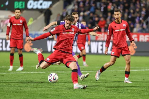 3. Liga; VfL Osnabrück - FC Ingolstadt 04; Torchance verpasst Dennis Kaygin (10, FCI) Marcel Costly (22, FCI) Müller Jannik (24 VFL) 3. Liga - FC Ingolstadt 04 Saison 2025 2026 VfL Osnabrück