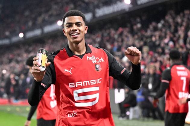 Stade Rennais FC v AS Monaco - Ligue 1 McDonald s 2025 2026 48 Abdelhamid AIT BOUDLAL (srfc) during the Ligue 1 McDonald s match between Rennes and Monaco at Roazhon Park on November 22, 2025 in Rennes, France. Rennes France  Copyright: xFEPx 776417223