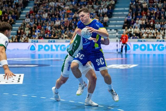 Daikin Handball Bundesliga, VfL Gummersbach - SC DHfK Leipzig 22.11.2025 Kay Smits (VfL Gummersbach, 31),; Daikin Handball Bundesliga, VfL Gummersbach - SC DHfK Leipzig 22.11.2025 Copyright: xBEAUTIFULxSPORTS Erlhofx